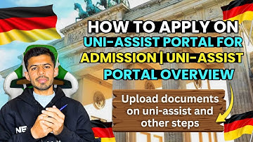 5) 📝 How to Apply on Uni-Assist Portal for German Universities | Step-by-Step Guide 2025 🇩🇪