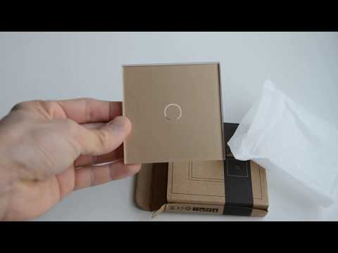 Лицевая панель для выключателя Livolo BB-C7-C1-13 Golden