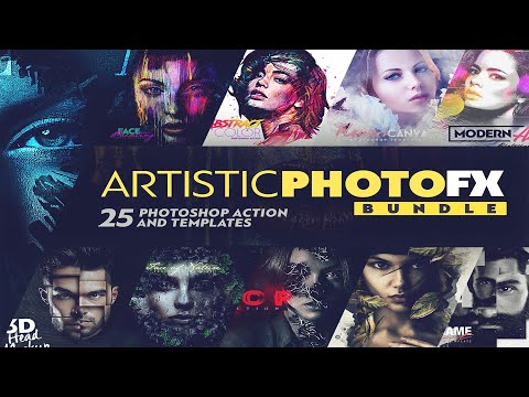 Artistic Photo FX Bundle, an Action Add-On by Amorjesu.com (Thumbnail 1 of 26)