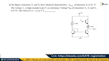 Analog Electronics(EC/EE/IN) - Differential amplifier | 4th January | 5:30 PM