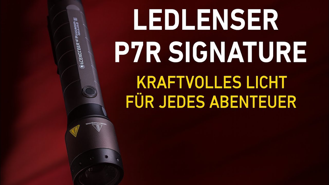 Ledlenser P7R Signature - Großartige Outdoor Lampe 