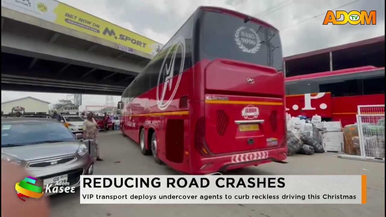 REDUCING ROAD CRASHES:VIP Transport Deploy Undercover Agents to Curb Reckless Driving This Christmas