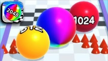 Ball Run 2048 ⚽️🔥🏀MAX LEVELS!!! All Levels Gameplay Walkthrough Android, iOS NEW UPDATE!!! (81-85)