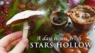 Rainy autumn day in Ireland | Gilmore girls vlog | stars hollow | cosy fall baking | cosy cafe screenshot 4