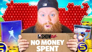 No Money Spent! You Wont BELIEVE This Pack Opening Luck! MLB The Show 24