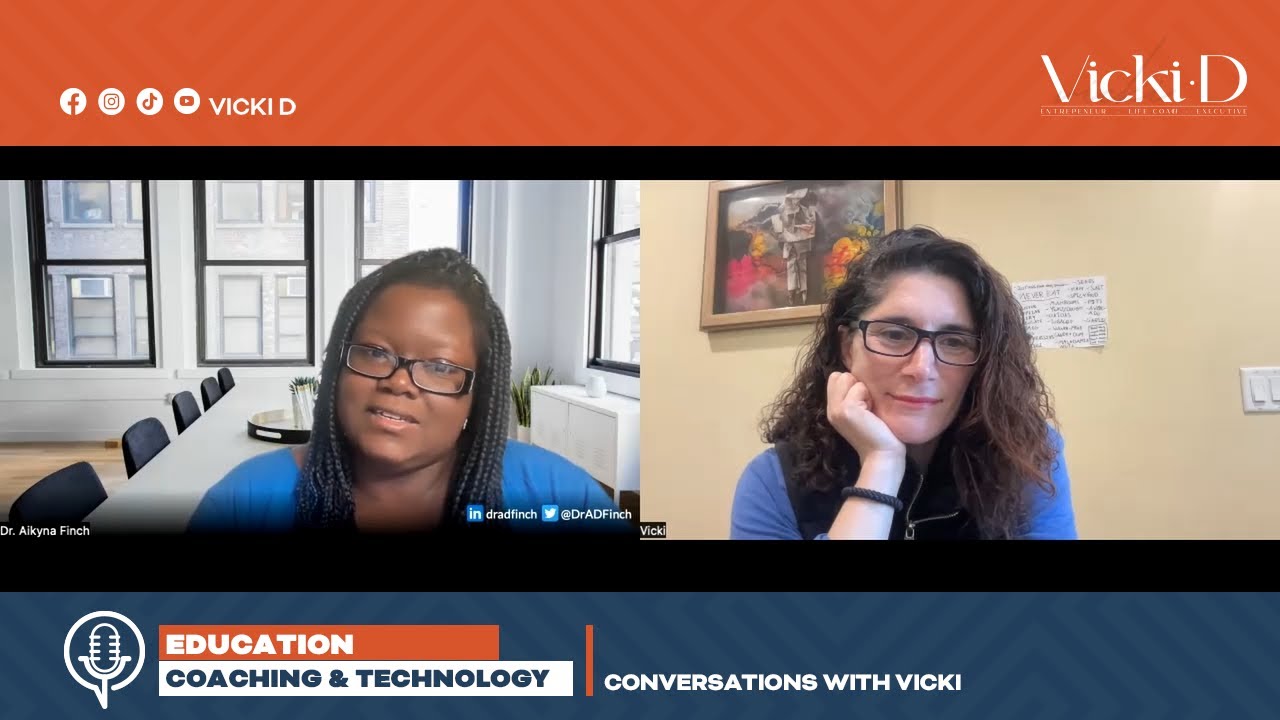 Dr. Aikyna Finch Talks About Education, Technology & Coaching 