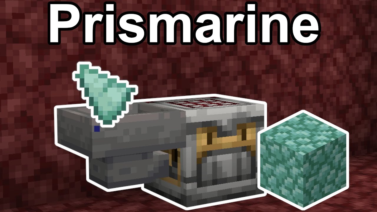 Автокрафт блока призмарина | Minecraft 1.21+