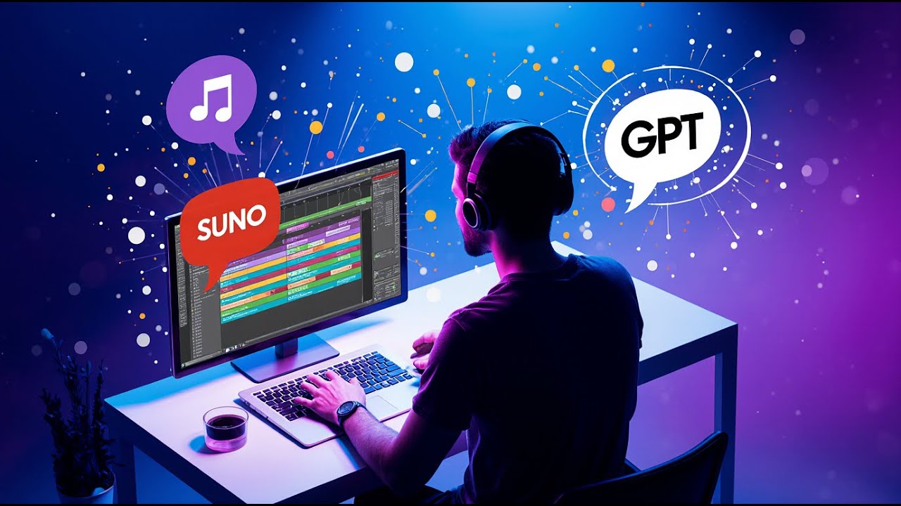 Produciendo música desde cero con ayuda de SUNO y ChatGPT | Tutorial completo