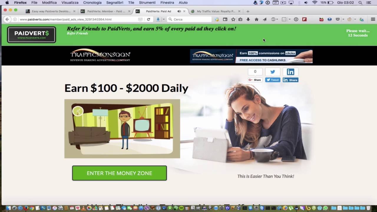 EASY WAY PAIDVERTS 2016 DESKTOP AND MOBILE WITH MORE BAP  :D