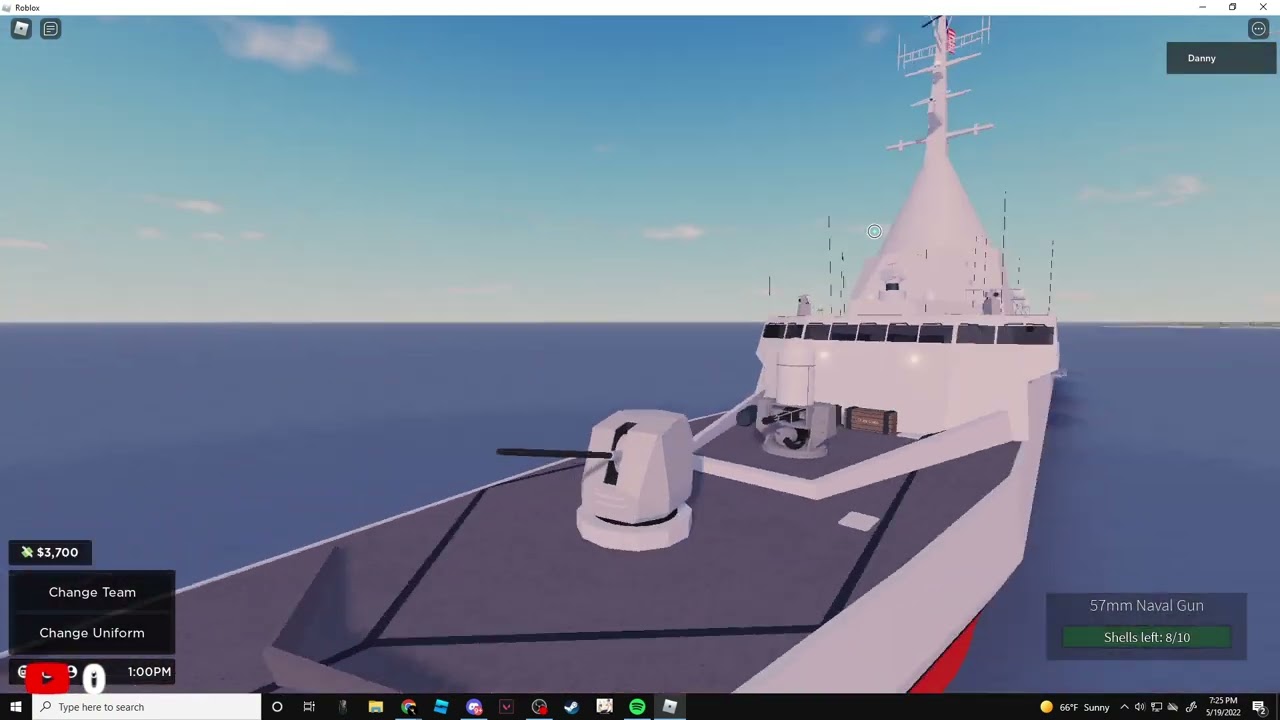 [BETA] Aircraft Carrier, How to drive the Battle Ship thingy (Small