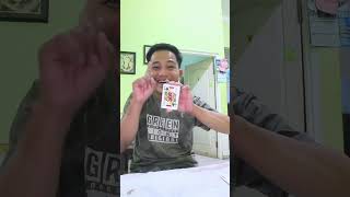 Magic tricks 👉 The card changes when flicked 😁😁😁