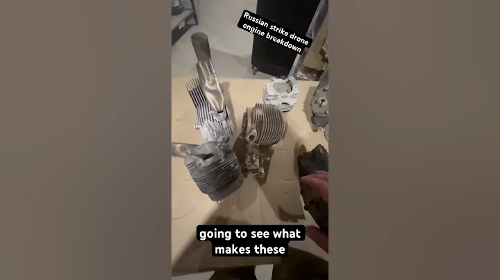 Russian Geran-2 / Shahed ￼Strike Drone Engine Breakdown