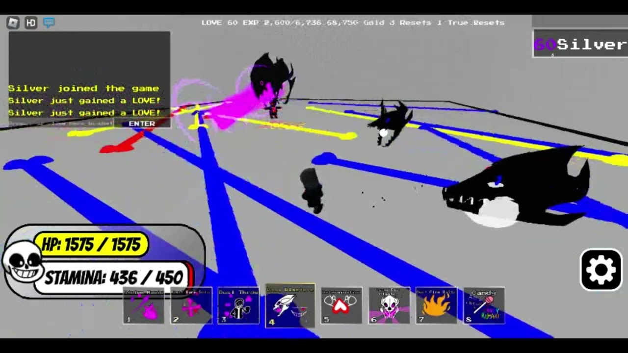 beating error sans way to early (Dusttale endless massacre)