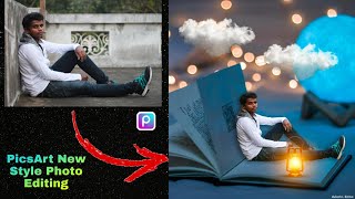New Style Could Book Photo Editing in PicsArt // Picsart Book and Lamp Photo Editing screenshot 5