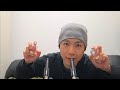 ASMR Glass and Tooth sounds グラスと歯の音🎵