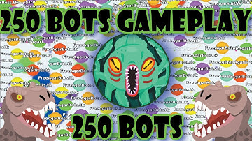 Agar.io - HACK // TROLLING?! 250 BOTS GAMEPLAY in Agario!