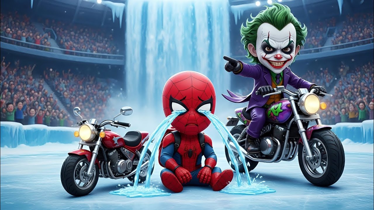 You Won't Believe What Happened After Spider-Man Lost! 😱 Epic Ice Race Revenge – Joker Destroyed! 🔥