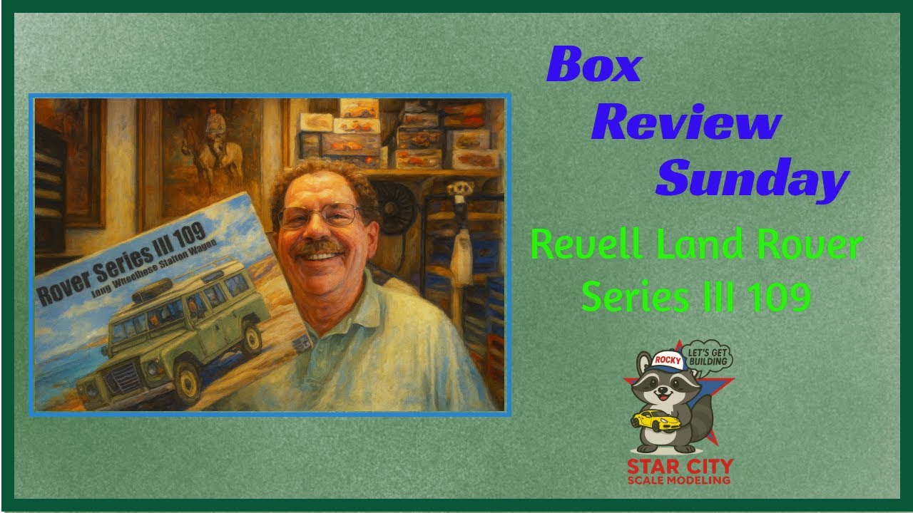 Обзор коробки Revell Land Rover Series III 109