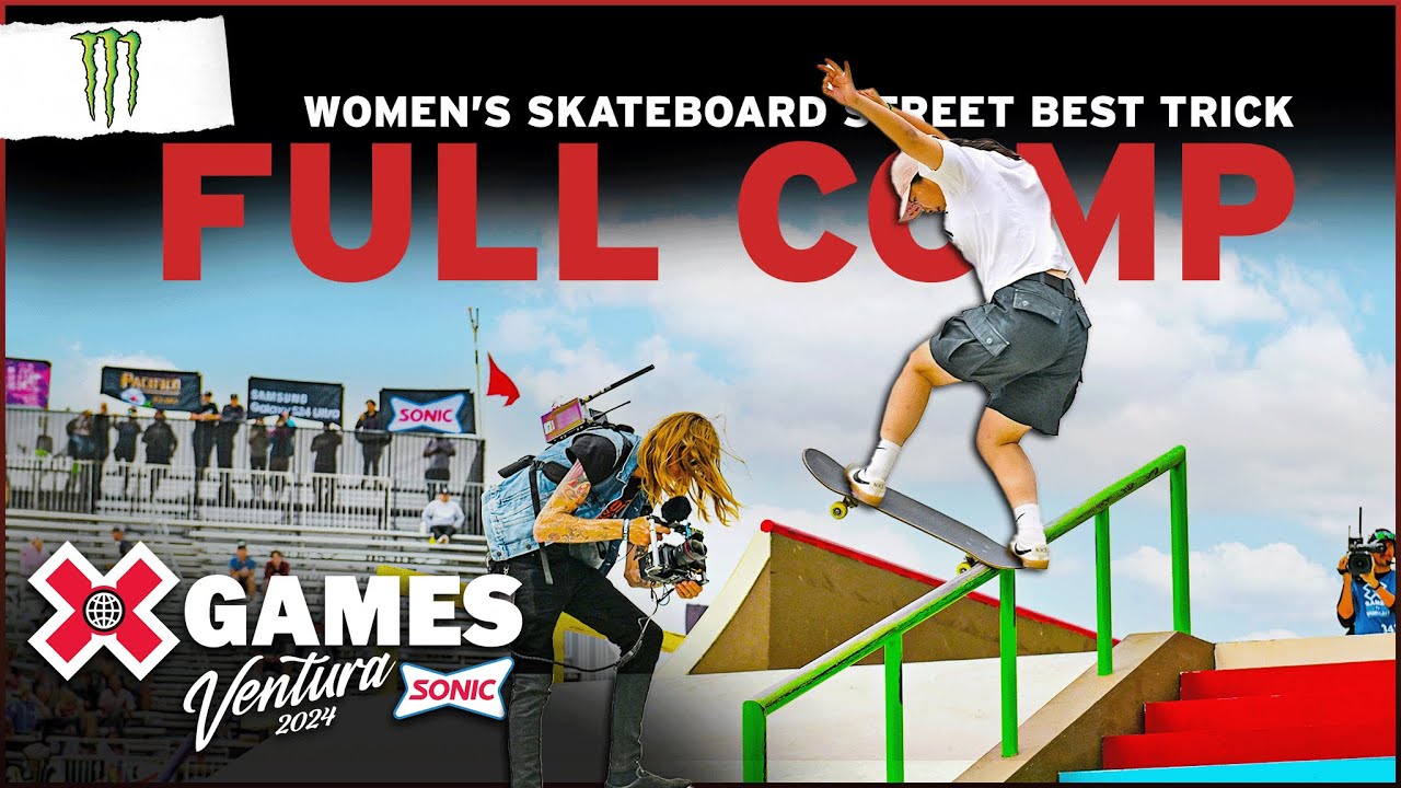 Women’s Skateboard Street Best Trick