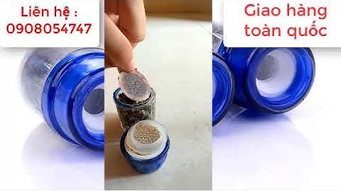 Đầu lọc nước tại vòi than hoạt tính