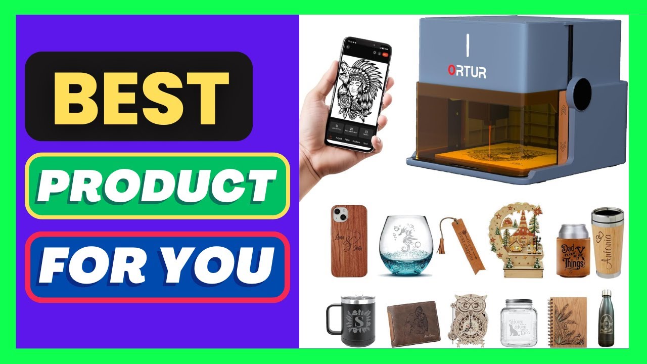 Ortur R1 5000mW Portable Laser Engraver and Cutter, Class