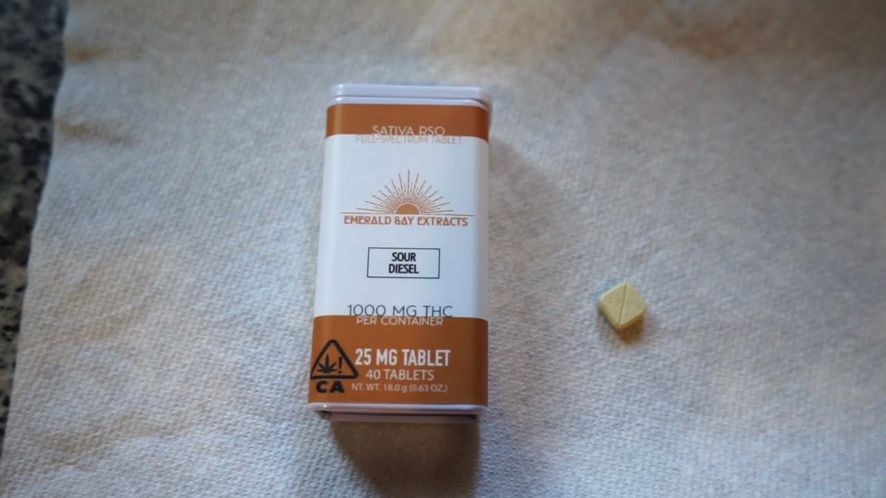 These RSO tablets are no joke!