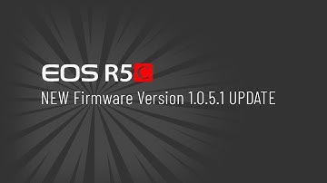 Canon EOS R5 C NEW Firmware Version 1.0.5.1 UPDATE