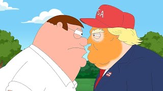 Trump Vs Peter Griffin Fight - Family Guy Epic Fight Scene - Fox Southpark Paramount Skydance Merger