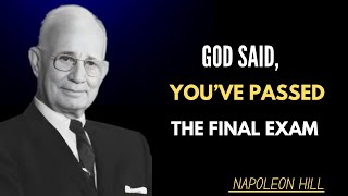 Your Breakthrough Begins Now - The Final Test Is Done..motivational speech, inspir bay napoleon hill