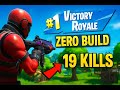 RELOAD ZERO  BUILD 19 KILLS | FORTNITE #fortnite #gaming #fortnitebattleroyale