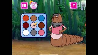 Лунтик и его друзья мини игры Раскраска Moonzy mini games gameplay ru 2021 screenshot 3