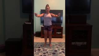 Chest Press with a resistance band