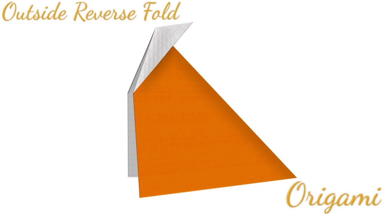 Outside ReverseFold in Origami (Folding Technique) YouTube