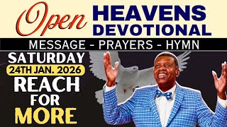 Download Lagu DAY 24 | OPEN HEAVENS DEVOTIONAL | REACH FOR MORE | JAN 24, 20206 | PASTOR E. A. ADEBOYE MP3