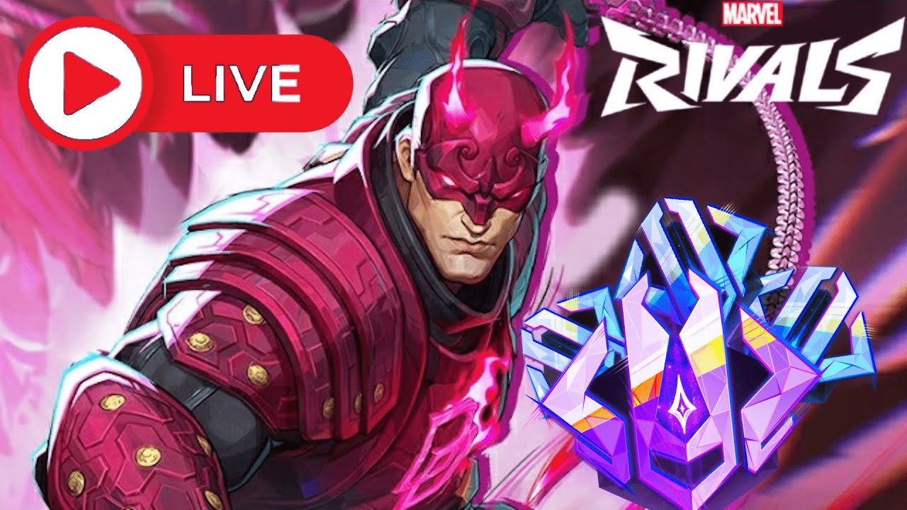 [🔴LIVESTREAMING] Marvel Rivals - TOP 50 DD Farming Lord day 2 - YouTube