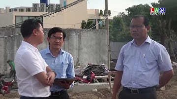 Cần Giuộc: Bí thư huyện ủy làm việc với công ty cổ phần đầu tư xây dụng An Phú Sinh