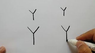Kolay Çizimler Lale Çizimi