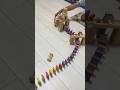 ビー玉が転がる #ピタゴラスイッチ #ドミノ倒し #ドミノ #ビー玉転がし #ビー玉 #domino #dominos #marble #marblerun