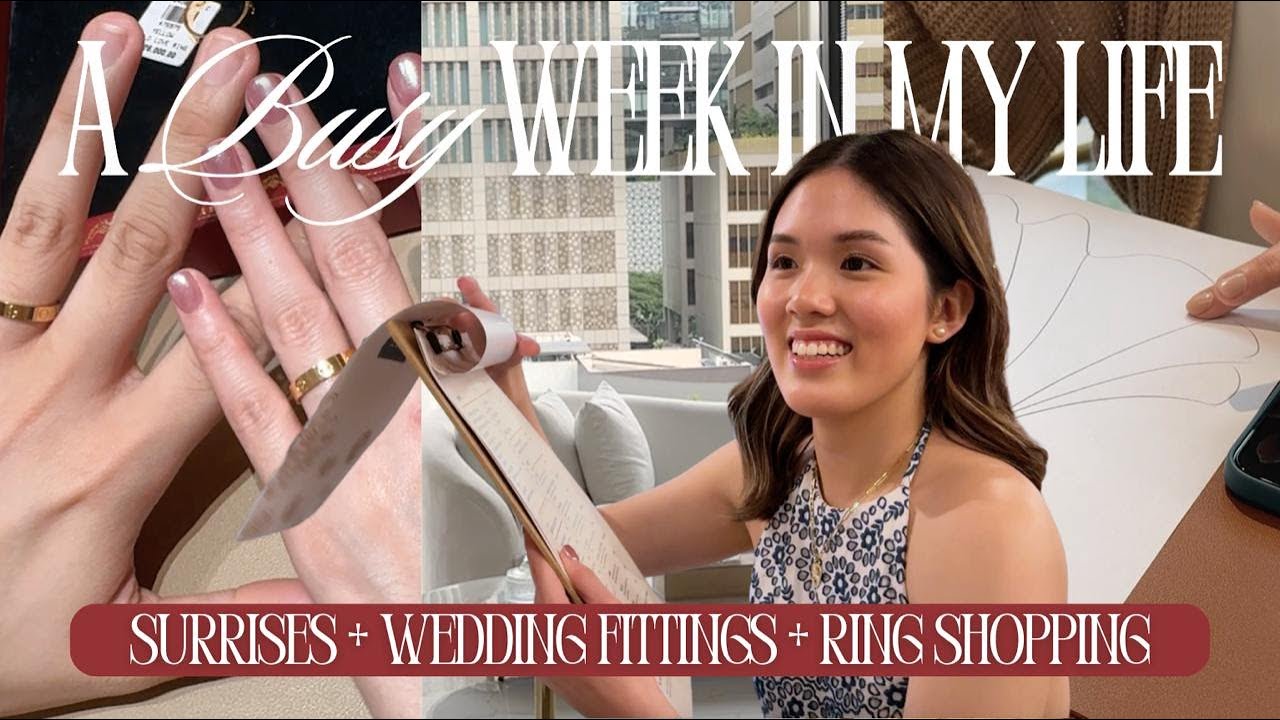 4 WEDDING FITTINGS IN 5 DAYS: a busy week in my life | WhatChynnaWears