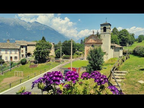 Beautiful Arzo! (Frazione di Morbegno) Sondrio , Lombardy , Italy!  Bella Valtellina! 🇮🇹❤️