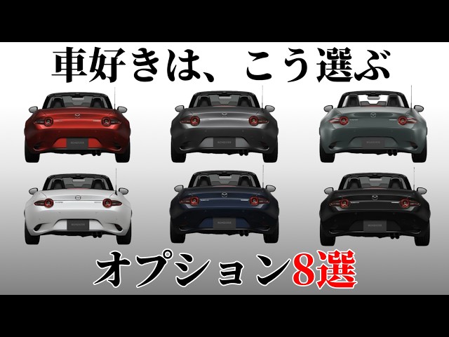 Mazda Roadster] 8 Essential Options for Car Enthusiasts Stripped