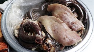 경력 50년!!!리어카 순대할머니!!!참새들도 방앗간은 못 지나간다는 순대!!!/ (Grandmother's Sundae )/Korea street food