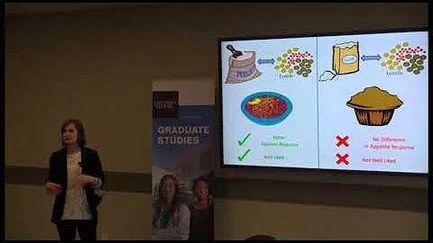 Sandra Clark Presents Her Three Minute Thesis at t...
