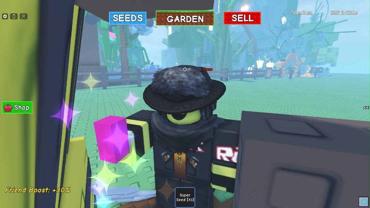 GROW A GARDEN FOREVER PACK|I GOT A GOLDEN PEACH TREE!!!!!!