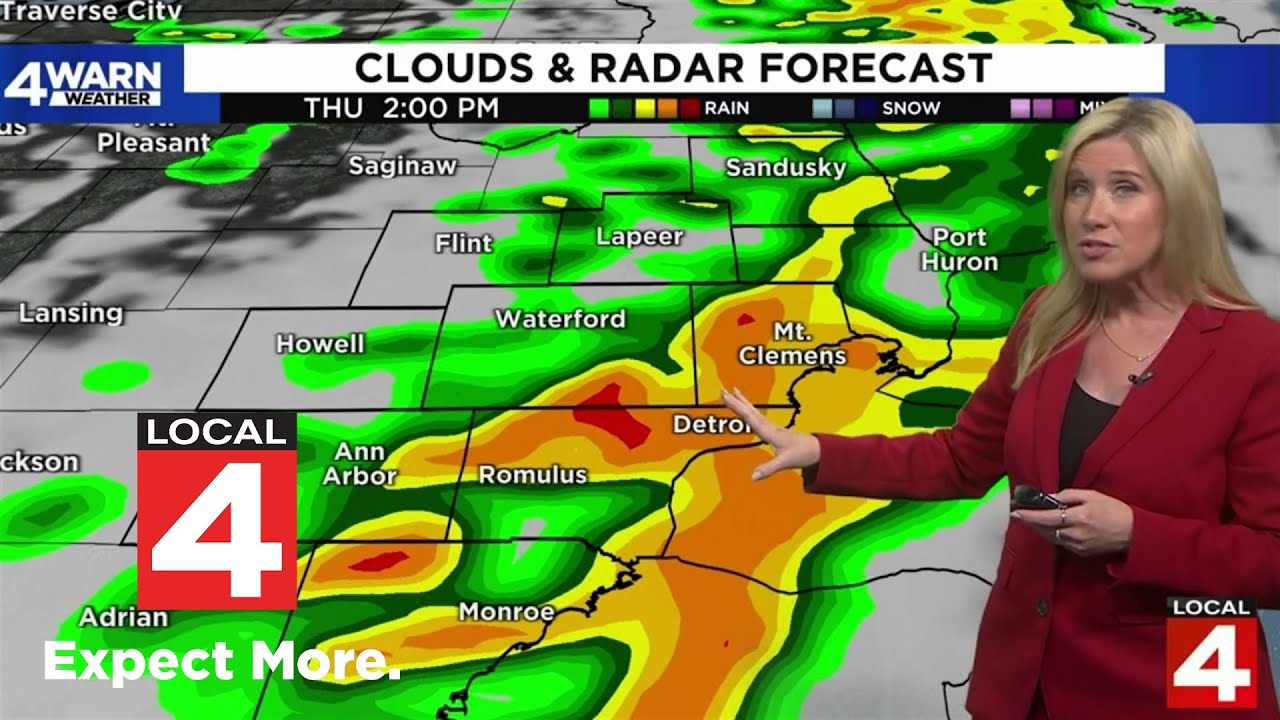 Metro detroit weather forecast aug 16 2023 11 p m update youtube