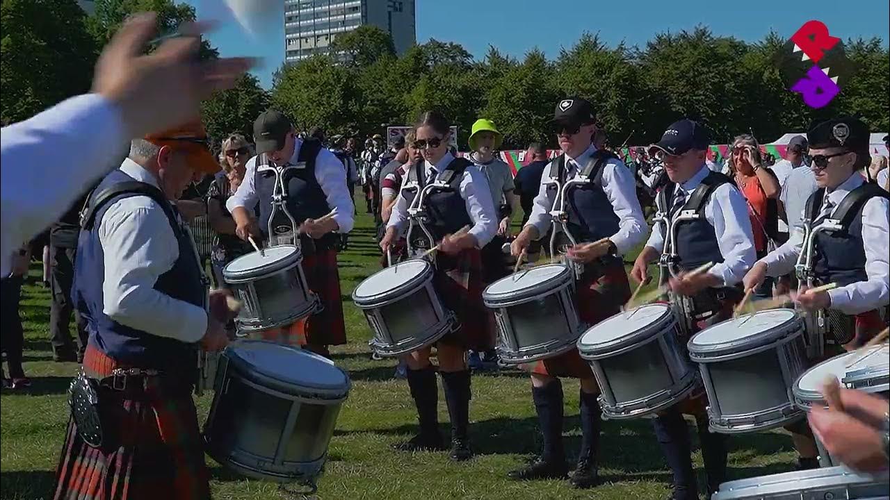 2022 Pipe Band World Championships Simon Fraser University Pipe Band Reid Maxwell YouTube