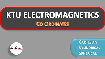 KTU Electromagnetics BTech, KTU EMT S6 EEE ECE S5 AET  - module 1 – Co ordinate system KTU EMFT