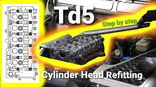 Td5 Cylinder Head INSTALLATION / REFITTING - Detailed How To Step by Step Td5 Cylinder Head INSTALLATION / REFITTING - Detailed How To Step by Step