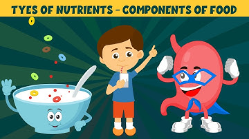 Types of Nutrients - Components of Food - Video for Kids - Learning Junction