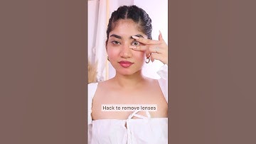 Hack to Remove Lenses 👁️